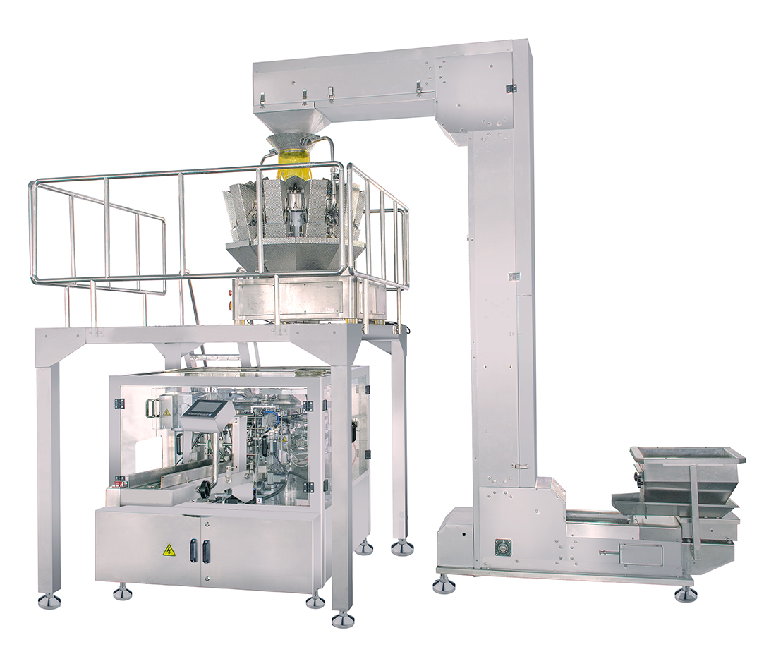 Rotary doypack verpakkingsmachine-stortgoederen